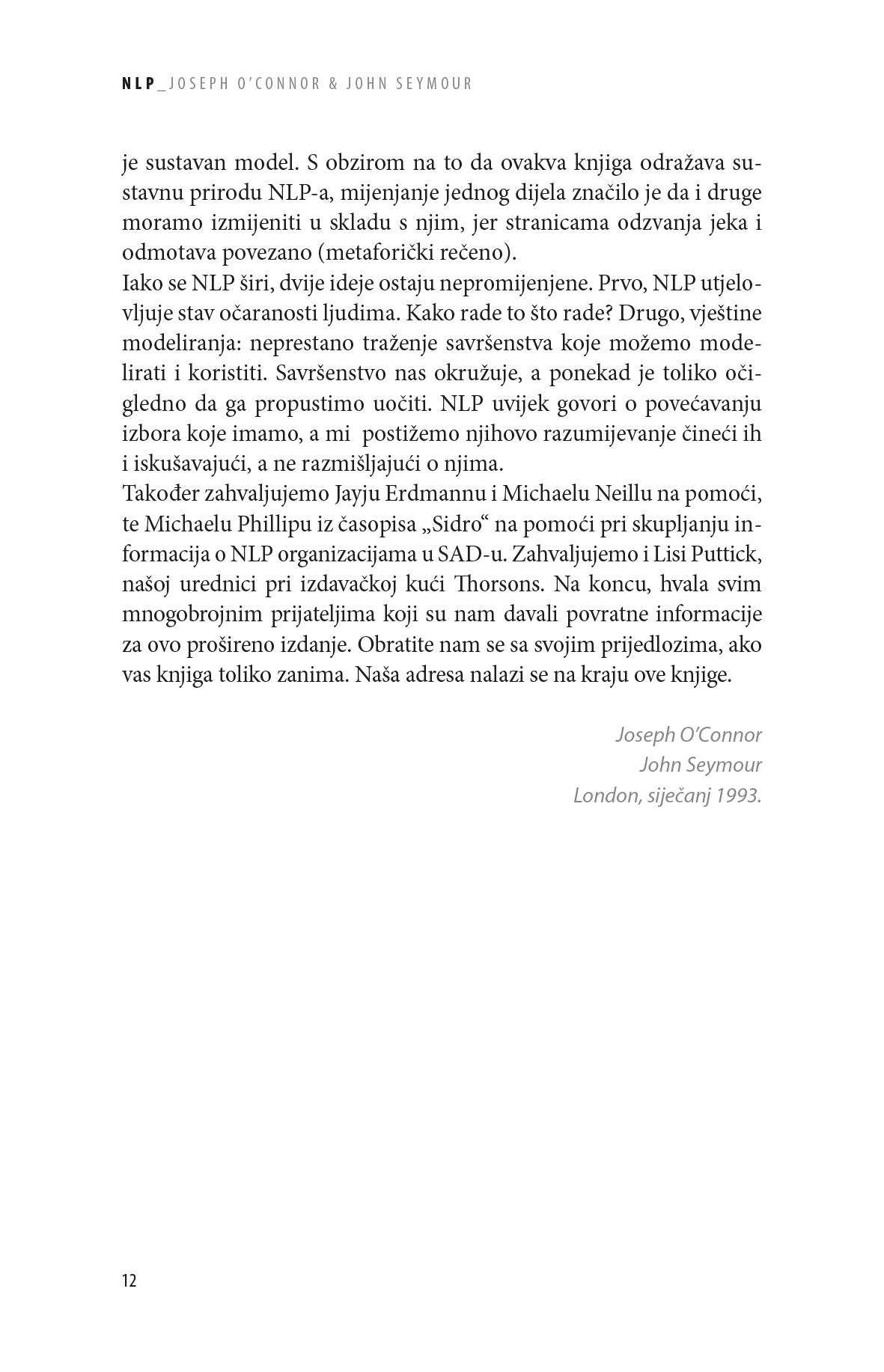 UVOD U NEUROLINGVISTIČKO PROGRAMIRANJE - Image 12