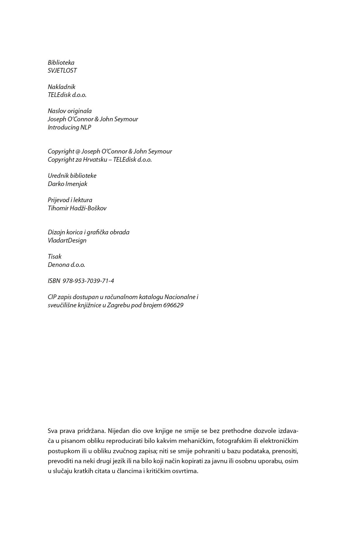 UVOD U NEUROLINGVISTIČKO PROGRAMIRANJE - Image 4